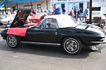 A 1966 Corvette Small Block on the judging field