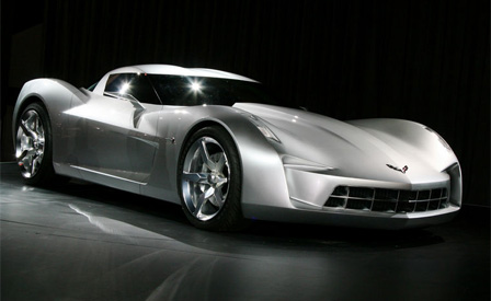 Corvette Stingray 2009 on Corvette Stingray Concept Revealed In Chicago