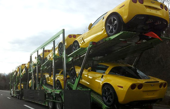 Corvette Pic of the Day: 10 Corvette Grand Sport Coupes