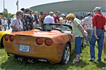 The 2007 Corvette unveiling at the NCM last year.