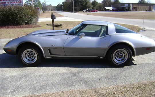 BK in Georgia submitted this 1978 Silver Anniversary Corvette to Corvette
