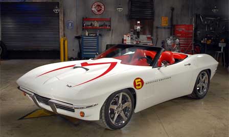 Speed Racer Mach 5 Corvette We're pretty psyched about the live action 