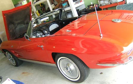 1963 Corvette Sting Ray Convertible VIN 30867S113XXX