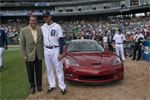 Chevy Awards Detroit Pitcher New Corvette Grand Sport for Near Perfect Game