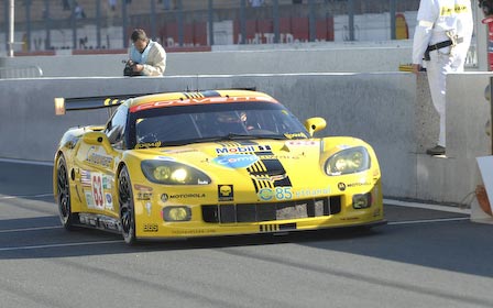 #63 Corvette C6.R at Le Mans