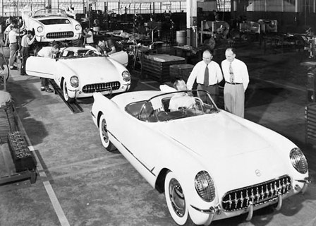 First Corvettes Rolled off Flint Assembly Line 56-years Ago Today