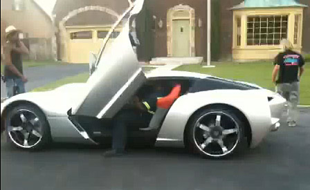 Corvette Stingray Sideswipe on Walk Around The Transformer S Corvette Stingray Centennial Concept
