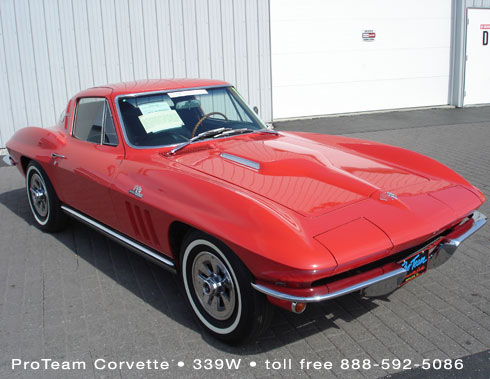 1965 Corvette Bloomington Gold Benchmark 