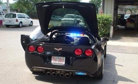 The Wake County Sheriff's Office just confiscated a Corvette Z06 from a