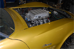 LS9 Gets Dropped into a Warbonnet Yellow 1971 Corvette