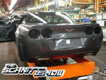 A Corvette ZR1 on the Assembly Line