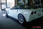 Arctic White 2010 Corvette ZR1