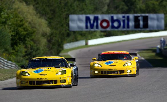 Corvettes Finish Fourth and Fifth in Abbreviated Mosport ALMS