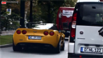 2009 Corvette ZR1 on the Autobahn