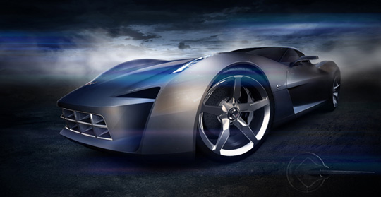 50th Anniversary Corvette Stingray Concept