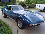 1970 Corvette in Bridgehampton Blue