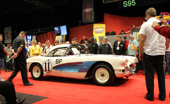 1961 Corvette Gulf Oil Race Car a No-Sale at Mecum's 2012 Kissimmee Auction