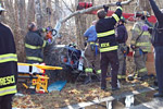 [ACCIDENT] C4 Corvette Rolls Over and Lands in Swamp
