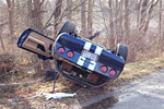[ACCIDENT] C4 Corvette Rolls Over and Lands in Swamp