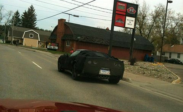 [VIDEO] C7 Corvette Prototypes Spotted Driving On Michigan Streets