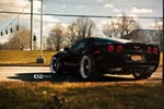 [PICS] Black Corvette Z06 Looks Awesome on D2Forged Wheels