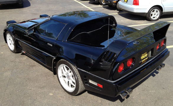 Custom Black C4 Corvette Makes You Say Hmmm...