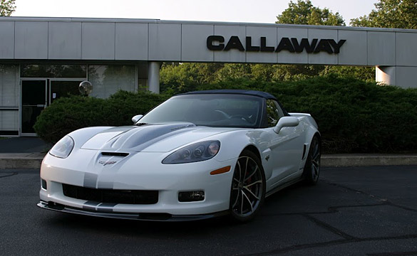 Callaway Shows Off First Supercharged 60th Anniversary 2013 Corvette 427 Convertible 
