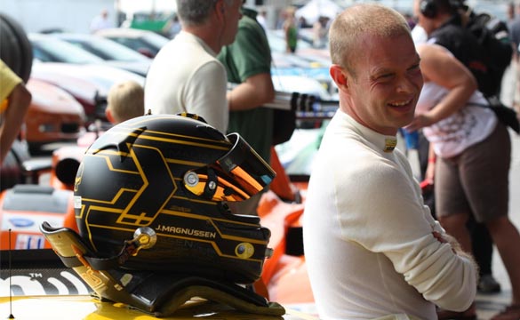 Corvette Racing's Magnussen Celebrates Birthday and 100th ALMS Start