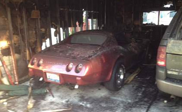 Corvette Torched in Suspicious Chicago Garage Fire