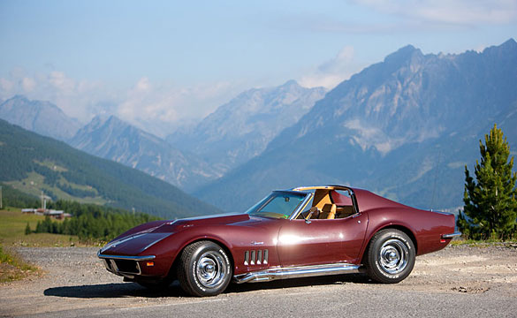 German Corvette Owner Drives the 10 Highest Roads the Alps