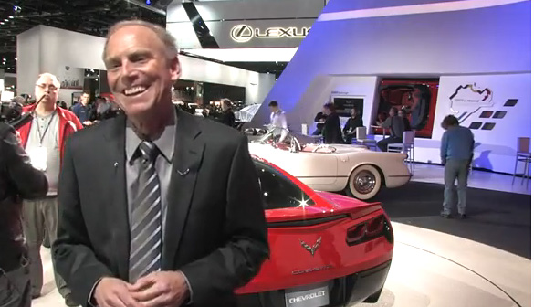[VIDEO] Interview with Corvette Chief Engineer Tadge Juechter at the 2013 NAIAS