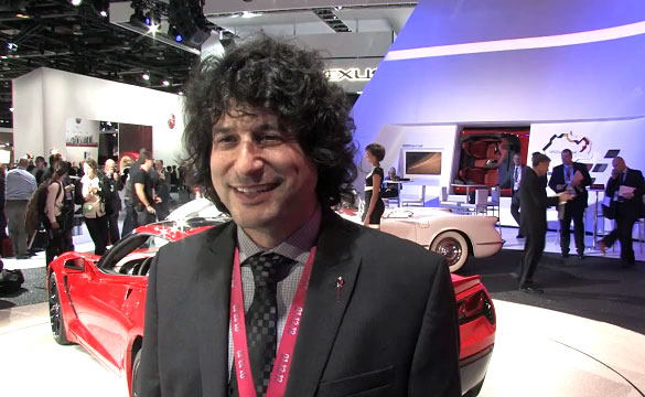 [VIDEO] Interview with Corvette Product Manager Harlan Charles at the 2013 NAIAS