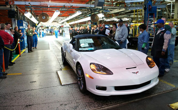 End of an Era: The Last C6 Corvette Rolls Off the Production Line in Bowling Green