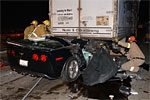 Corvette Z06 Owner Survives Horrific Crash on the 405 in California