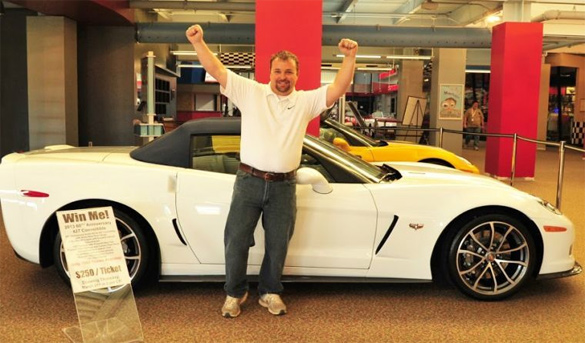 Bowling Green Resident Wins a 2013 60th Anniversary Corvette 427 Convertible at the NCM