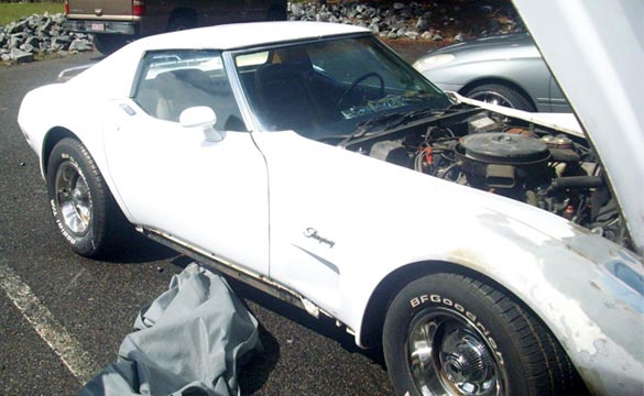 Sentimental 1975 Corvette Being Restored for Daughter