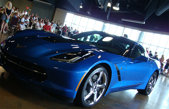 [VIDEO] The Reveal of the 2014 Corvette Stingray Premiere Edition at the Corvette Museum