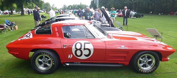 Corvette Excitement at the Concours d'Elegance of America