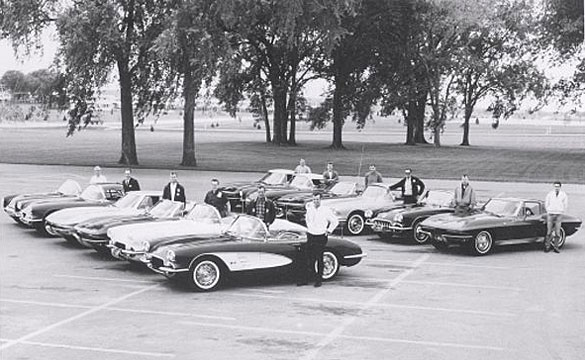 [PIC] Throwback Thursday: Cedar Rapids Corvette Club in 1963