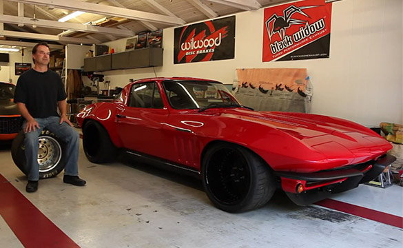 [VIDEO] Autocrossing a 500-hp 1965 Corvette Sting Ray