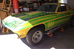 Corvettes on eBay: Psychedelic Painted 1965 Corvette Coupe