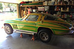 Corvettes on eBay: Psychedelic Painted 1965 Corvette Coupe