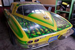 Corvettes on eBay: Psychedelic Painted 1965 Corvette Coupe