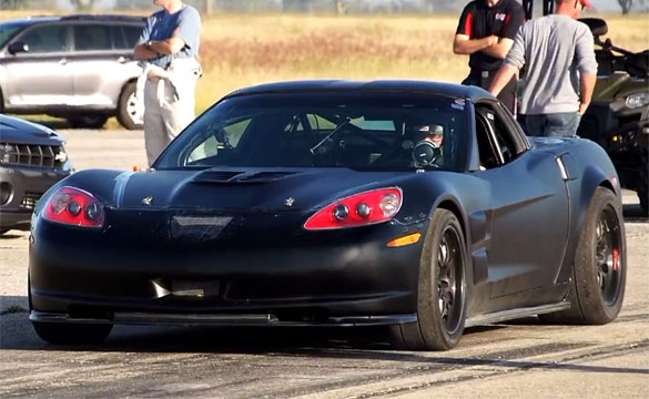 [VIDEO] C6 Corvette Suffers Nitrous Explosion at the Texas Mile