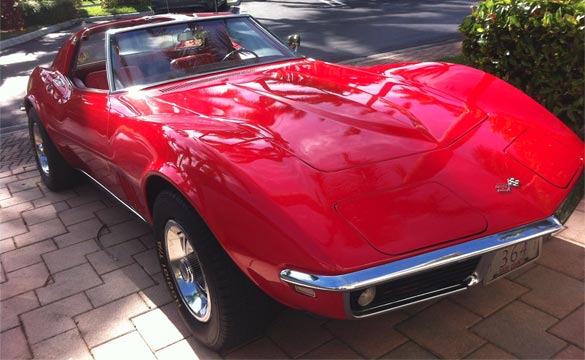 This Florida Rabbi has been Driving the Same 1968 Corvette Since New