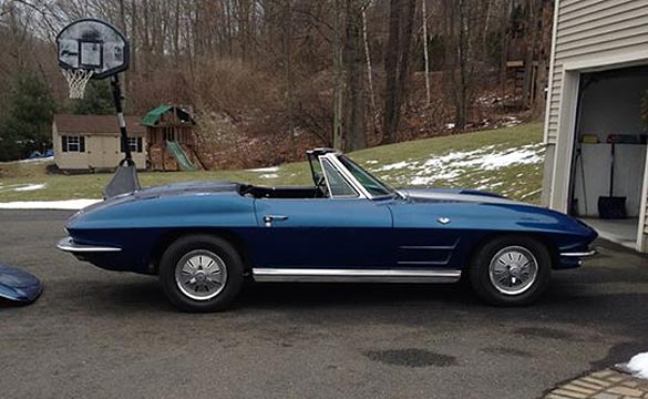 Michigan Man is Reunited with His Dad's 1964 Corvette