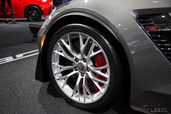 The 2015 Corvette Z06s at the New York Auto Show