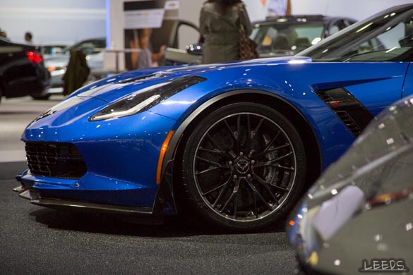 The 2015 Corvette Z06s at the New York Auto Show