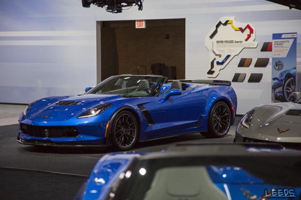 The 2015 Corvette Z06s at the New York Auto Show