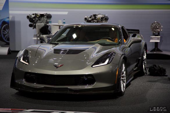 The 2015 Corvette Z06s at the New York Auto Show